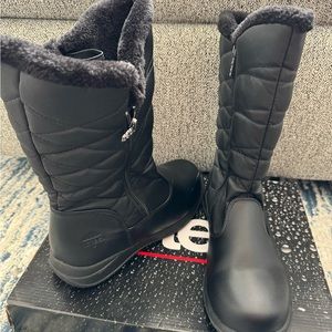 Totes Waterproof Double Zipper Lined Boots, GUC, 10W